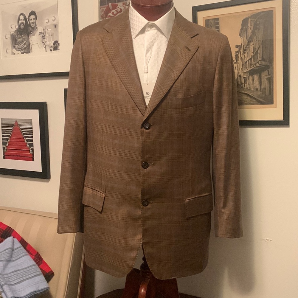 Mens cashmere blazer from Kiton size 40r